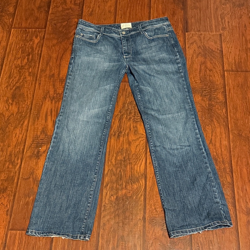 White House Black Market Dark Blue Jeans